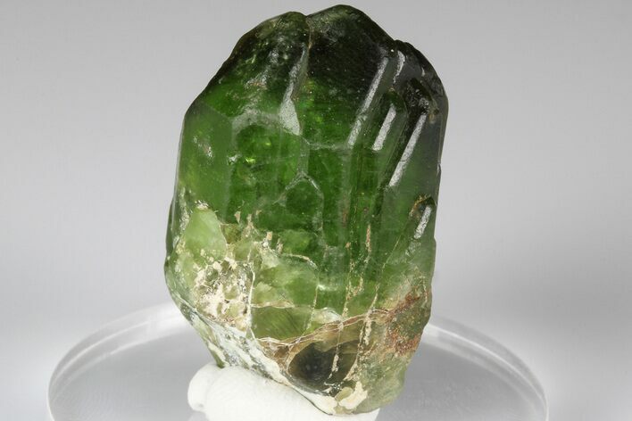 Green Olivine Peridot Crystal Cluster - Pakistan #185289